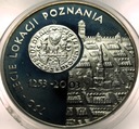 10 zł złotych 2003 Poznań Lokacja 750-lecie lokacji Poznania SREBRO