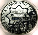 10 zł złotych 2004 POLICJA 85 rocznica powołania Policji SREBRO