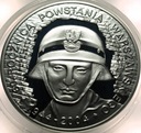 10 zł złotych 2004 Powstanie Warszawskie 1944 SREBRO