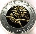10 zł złotych 2006 Niemcy Mistrzostwa Świata FIFA platerowana AU SREBRO