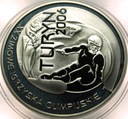 10 zł złotych 2006 Turyn Igrzyska Olimpiada Snowboard SREBRO