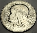 10 zł złotych 1932 Głowa Kobiety Polonia Jadwiga Babka SREBRO