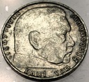 Niemcy 2 marki 1937 Hindenburg SREBRO