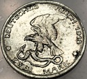 Niemcy 2 marki mark 1913 100-lecie wojny z Francją SREBRO