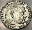 Niemcy 5 Marek 1937 Hindenburg SREBRO