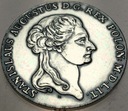 Talar Koronny 1795 Poniatowski Talary Polski Królewskiej Kremnica SREBRO