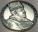 Talar Olkuski 1587 Zygmunt Waza Talary Polski Królewskiej Kremnica SREBRO