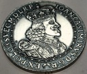 Talar Poznański 1652 Kazimierz Talary Polski Królewskiej Kremnica SREBRO