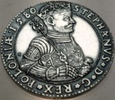 Talar Wileński 1580 Stefan Batory Talary Polski Królewskiej Kremnica SREBRO