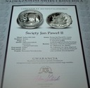 medal 2014 Święty Jan Paweł II Najważniejsi Święci Kościoła SREBRO