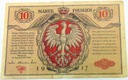 1917 10 Dziesięć Marek Polskich ser. A Generał