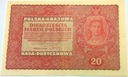 1919 20 Dwadzieścia Marek Polskich II Serja FL