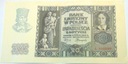 1940 20 zł Dwadzieścia Złotych, banknot Seria L (nr 2)