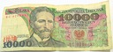 1988 10000 zł złotych Wyspiański seria BC banknot
