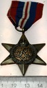 Medal brytyjski wojskowy Gwiazda za Wojnę 1939–1945 (ang. Star) (nr 2)