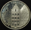 5000 zł złotych 1989 Ratujemy Zabytki Torunia Toruń SREBRO