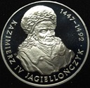 200000 zł złotych 1993 Kazimierz IV Jagiellończyk SREBRO