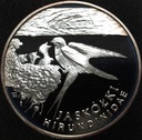 300000 zł złotych 1993 Jaskółki SREBRO