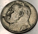 5 zł złotych 1938 Józef Piłsudski SREBRO