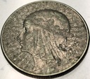 10 zł złotych 1933 Głowa Kobiety Polonia Jadwiga Babka SREBRO