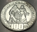 100 zł złotych 1966 Mieszko Dąbrówka Tysiąclecie Państwa Polskiego SREBRO