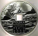 10 zł złotych 2008 Pekin Olimpiada Reprezentacja OTWÓR SREBRO