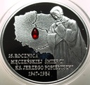 10 zł złotych 2009 Ksiądz Jerzy Popiełuszko SREBRO