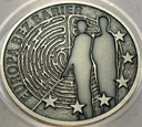 10 zł złotych 2011 Europa bez barier SREBRO