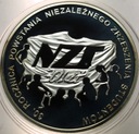 10 zł złotych 2011 NZS Niezależne Zrzeszenie Studentów SREBRO