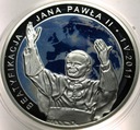 20 zł złotych 2011 Beatyfikacja Jana Pawła II SREBRO
