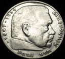 Niemcy 5 Marek 1935 Hindenburg SREBRO