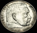 Niemcy 5 Marek 1936 Hindenburg SREBRO