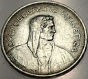 Szwajcaria 5 franków 1932 SREBRO