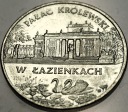 2 zł złote 1995 ŁAZIENKI Pałac Królewski w Łazienkach