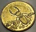 2 zł złote 1997 Jelonek rogacz Zwierzęta Świata