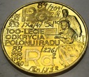 2 zł złote 1998 Skłodowska Polon i Rad