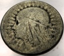 5 zł złotych 1933 Głowa Kobiety Polonia Jadwiga Babka SREBRO (nr 1)