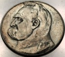 5 zł złotych 1936 Józef Piłsudski SREBRO