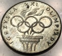 200 zł złotych 1976 XXI Olimpiada Montreal SREBRO