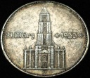 Niemcy 2 marki reichsmark 1934 Kościół z datą data SREBRO