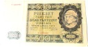 1940 500 zł Pięćset Złotych seria A banknot Góral