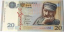 2018 20 zł złotych NIEPODLEGŁOŚĆ Józef PIŁSUDSKI banknot kolekcjonerski NBP