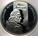 10 zł złotych 2005 Stanisław August Poniatowski POPIERSIE SREBRO