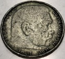 Niemcy 2 marki 1938 Hindenburg SREBRO