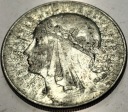 10 zł złotych 1933 Głowa Kobiety Polonia Jadwiga Babka SREBRO