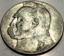 10 zł złotych 1935 Józef Piłsudski SREBRO
