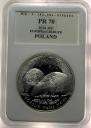 20 zł złotych 2011 Borsuk Zwierzęta Świata SREBRO