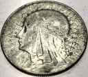 5 zł złotych 1933 Głowa Kobiety Polonia Jadwiga Babka SREBRO