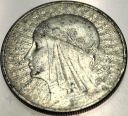 10 zł złotych 1932 Głowa Kobiety Polonia Jadwiga Babka SREBRO