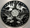 10 zł złotych 2000 Wielki Jubileusz SREBRO (nr 2)